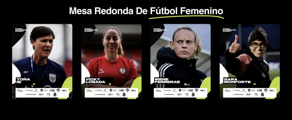 Coach Experience Summit organiza una mesa redonda de fútbol femenino