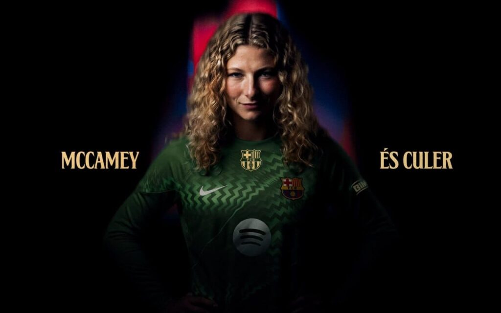 Tyler McCamey, segundo fichaje del verano del Barça: la portera estadounidense firma hasta 2028