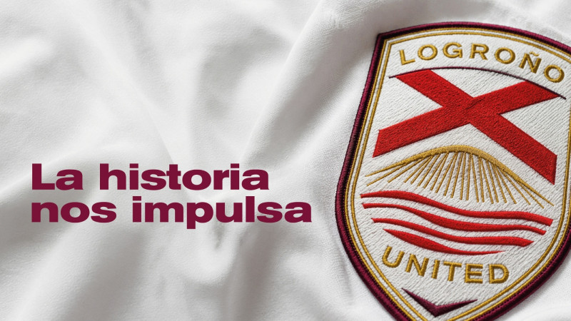 El DUX Logroño cambia de nombre y escudo: nace el Logroño United