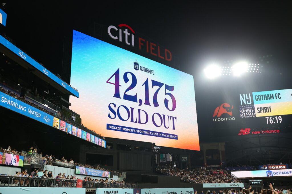 Noche histórica en Citi Field: Gotham vence al Spirit con récord de asistencia y el estreno de Sam Kerr