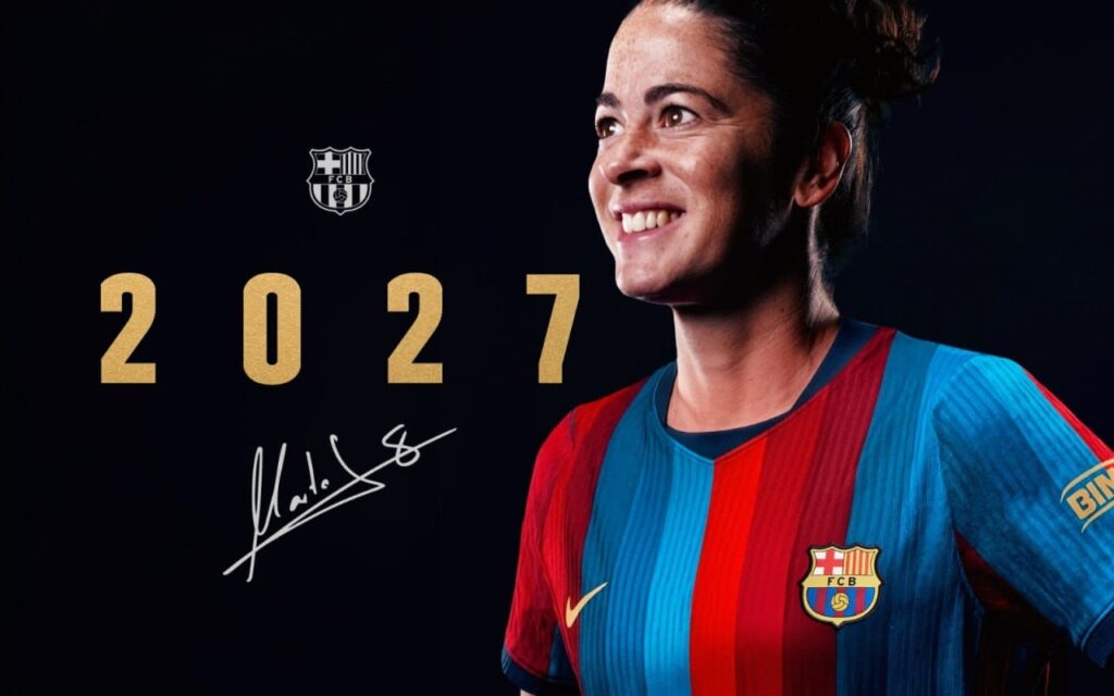 Marta Torrejón renueva con el FC Barcelona hasta 2027