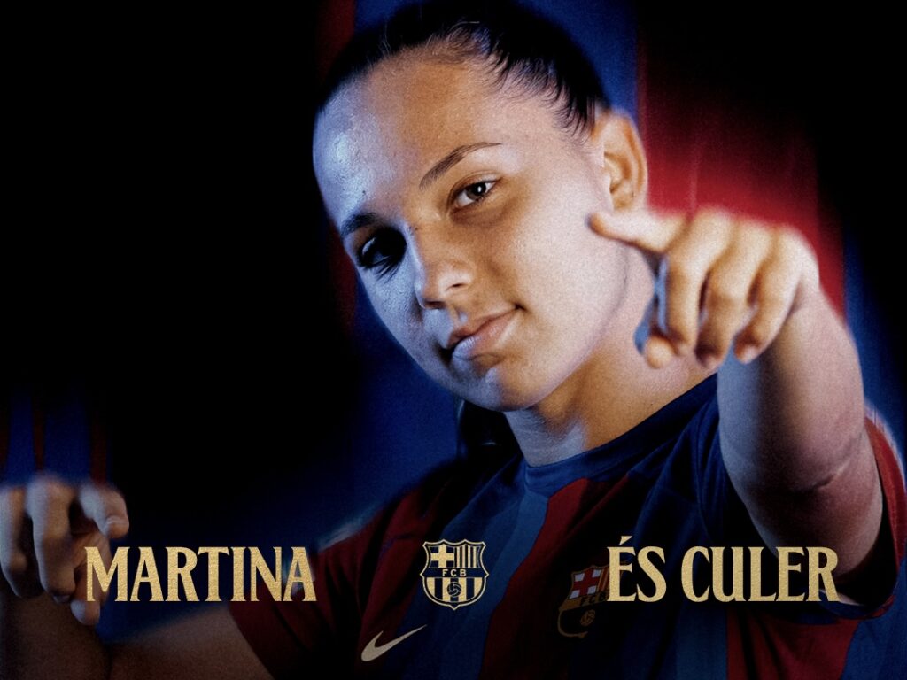 Martina Fernández regresa a casa: el Barça repesca a la central y firma hasta 2029