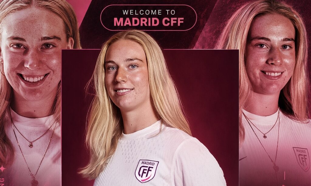 Emilie Holt, talento danés para el Madrid CFF