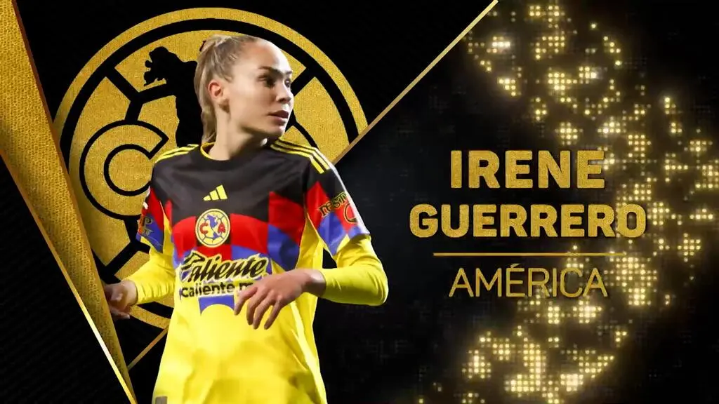Irene Guerrero, Balón de Oro a la mejor jugadora de la Liga MX Femenil