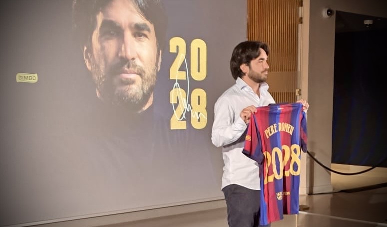 Pere Romeu renueva hasta 2028 FC Barcelona