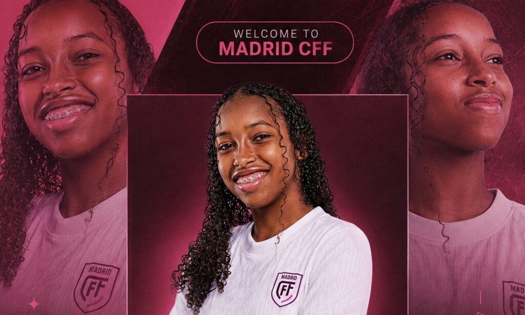 El Madrid CFF ficha a la joven internacional venezolana Ailing Herrera