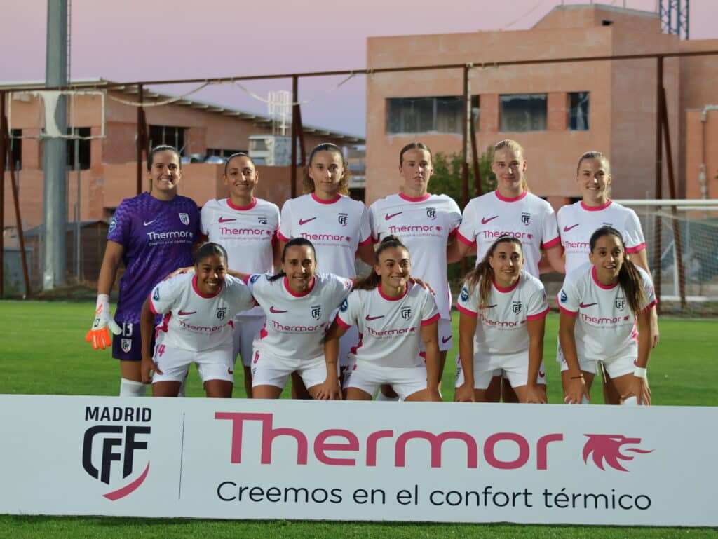 Once inicial del Madrid CF - Granada  de la Jornada 1 de Liga F