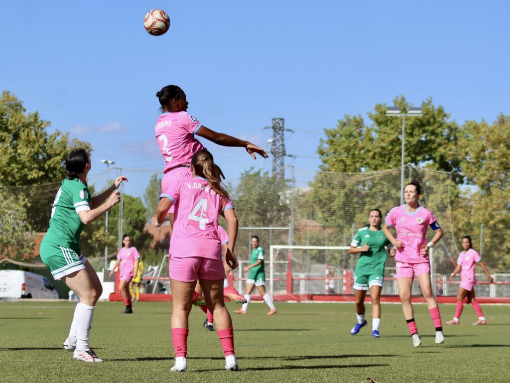 Partido Getafe vs Pozuelo de la Primera Eliminatoria de Copa de la Reina