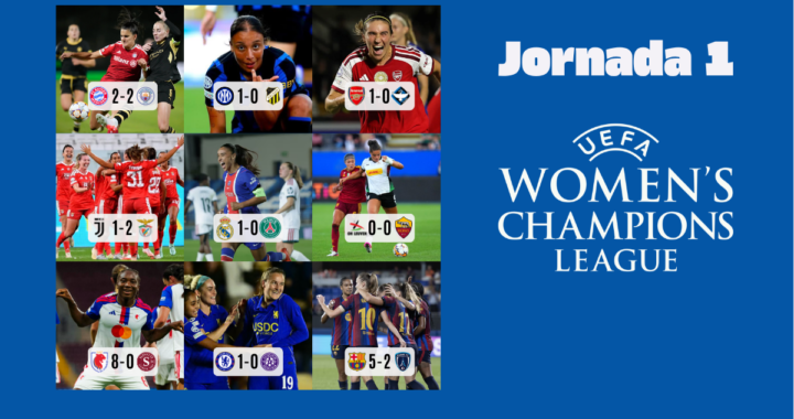 UEFA Women's Champions League - Jornada 1 Resumen