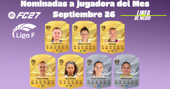 PLAYER OF THE MONTH SEP26